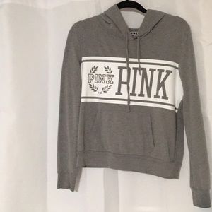 A Victoria Secret Pink sweatshirt
